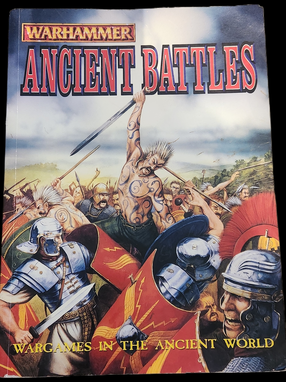 Warhammer Ancient Battles Book - Red & Blue Cover